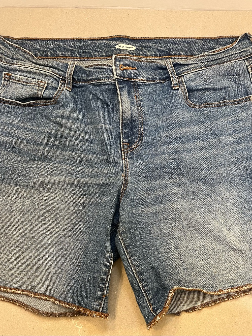 Old Navy Light Blue Denim Cutoff Shorts